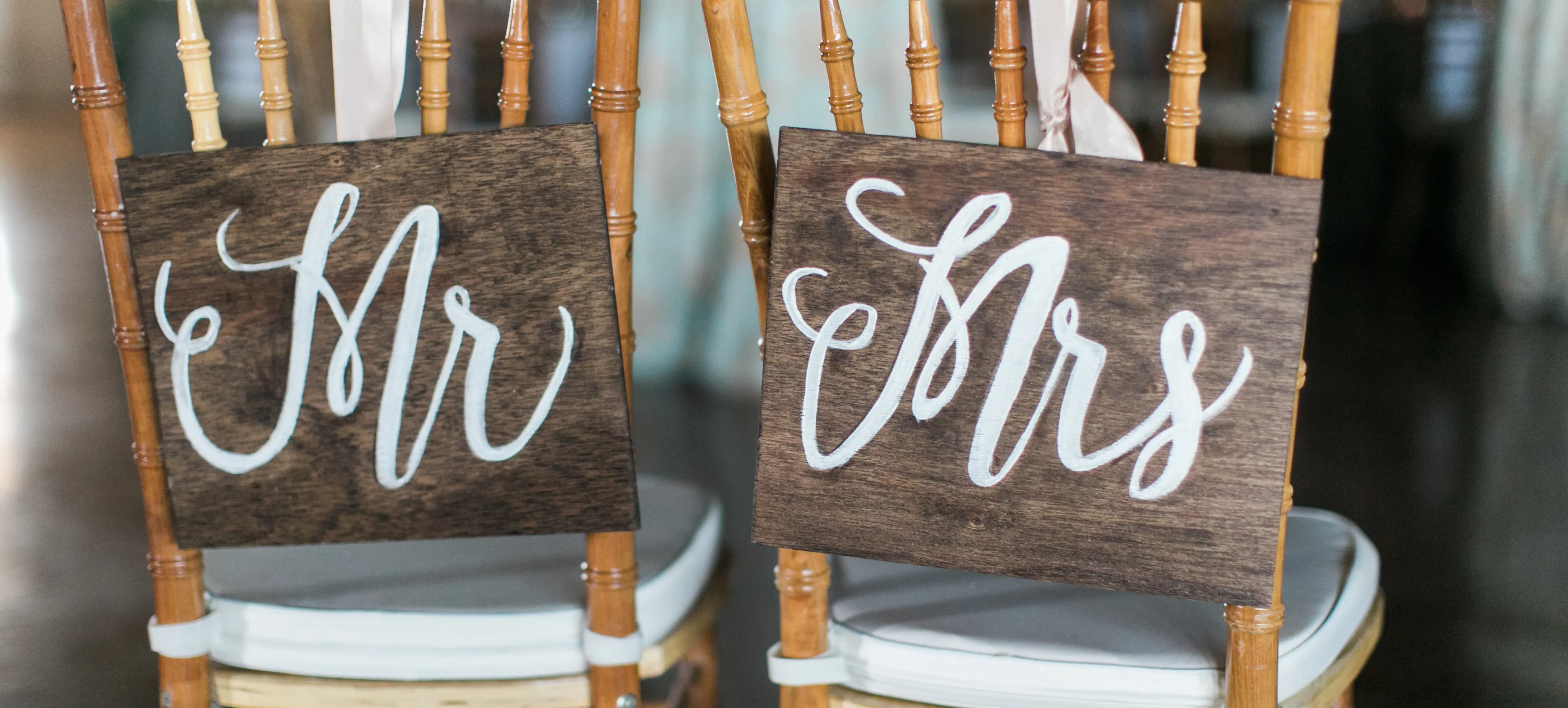wedding custom signs